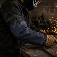 Cotton Twill Arm Sleeves Wear-Resistant Metalworking Sleeve Covers Thickened