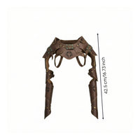 Shoulder Battle Gear with Arm Guards Steampunk Arm Guards Costume Bracer for Stage Performance