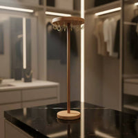 Necklace Display Stand Detachable Jewelry Display Rack Multi-Hook
