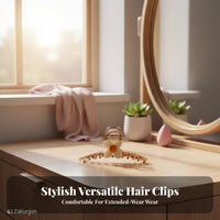 Hair Fastener Elegant Design Grip Hair Fastener Strong Hold Versatile Styling for Teenagers, Everyday Wear, Parties