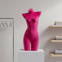 Lingerie Display Form Curvy Design Female Torso Mannequin Female Mannequin Torso Lightweight Adjustable Dress Form