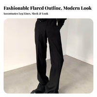 Split-Hem Trousers Extra Long Length Costume Clothing for Cosplay Events