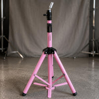 Hairpiece Tripod Stand Foot Pedal Mannequin Head Stand Foldable