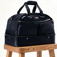 Double Layer Golf Bag Heavy Duty Sports Gear Multiple Pockets for Golfers