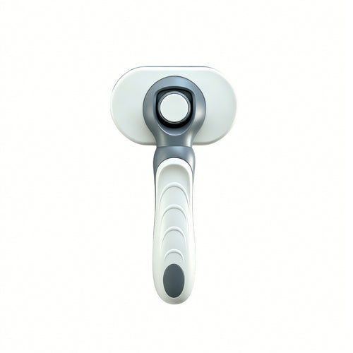Deshedding Brush Skin-Friendly Pet Brush with Self-Cleaning Button Soft