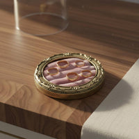 round Velvet Display Platter Elegant Design Retro Photo Prop Tray Baroque Style Trinket Dish for Photographers
