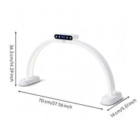 Crescent Desk Lamp Adjustable Color Temperature Crescent Lamp Manicure Light Wireless Controller Control LED for Manicurists