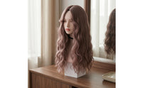 Voluminous Curls Layered Wavy Hairpiece No Bangs Long Wavy Hairpiece Natural Looking Hairpiece Tousled Ends