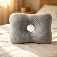 Pillow with Ear Hole Ergonomic Side Sleeping Pillow Soft for Bed