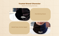 Winter Neck Warmer Men's Fleece Scarf Windproof Cycling