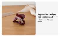 French Design Hair Grip Long-Lasting Small Hair Grip Mini Tentacle Jaw Hair Grip for Women, Hairstyling