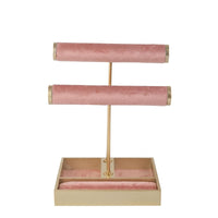 Earring and Band Organizer Two-Tier Layer Accessory Storage Compartment Tray