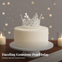 Wedding Hair Crown Shiny Crystal S Bead Crystal Tiara Mini Bead Crown Elegant Design Small Crystal Tiara Reusable