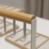 Metal Jewelry Display Rack Decorative Jewelry Stand Large Capacity for Closet