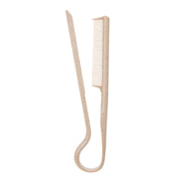 Foldable Hair Straightening Comb V-Shaped Straightening Comb Easy to Clean
