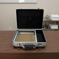 Foam Insert Equipment Case Shockproof Foam Lined Instrument Case Pressure Resistant Aluminum Frame for Photographers, Travel