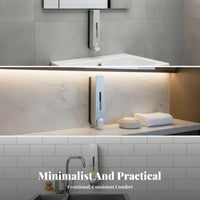 Space Saving Single-Cup Bathroom Accessory No Soap Dispenser for Shower