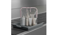 Clear Toiletry Bag Waterproof Transparent Makeup Pouch Reusable Clear Makeup Bag for Business Trip, Gym