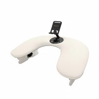 U-Shaped Nail Arm Rest Ergonomic Design Double Hand Manicure Cushion