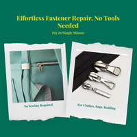 Universal Fastener Pull Tab for Jackets, Bags, Luggage