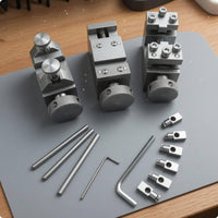 3 Pieces Metal Timepiece Strap Tool Set Knurled Knobs Watch Bracelet Link Remover Set Compact