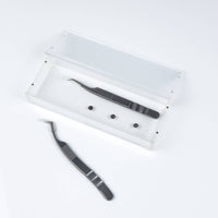 Acrylic Eyelash Tweezer Case Tool Organizer for Makeup Station, Lash Technicians