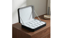 Watch Storage Bag 10-Slot Travel Accessory Padded Interior