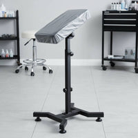 Tattoo Arm Rest Stand Stitched Seams Height Adjustable Arm Rest Black