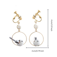 Hoop Earrings with Charm Trendy Jewelry Eye-Catching for Gift, Daily Wear, Teens