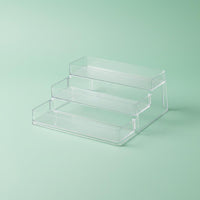 Floating Cosmetic Holder Space-Saving Clear Wall Mounted Organizer for Dorm Room
