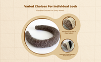 Non-slip washable plush headband