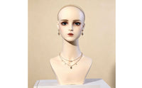 Mannequin Bust Form Short Torso Female Mannequin Head Realistic