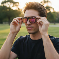 Polarized Clip on Sunglasses Lightweight Eyewear Accessory Glare Blocking
