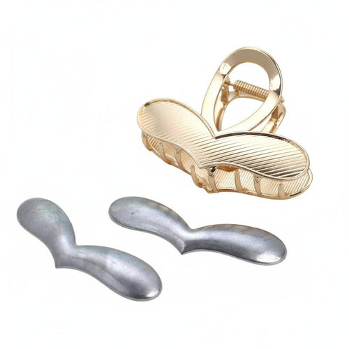Long-Lasting Zinc Alloy DIY Hair Clip Base Sturdy Embroidery Clip Blank Elegant Design for Crafters, Women, Daily Wear, Parties