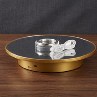 Electric Rotating Display Stand USB Powered Product Photography Turntable Smooth Rotating Display Stand Photographers