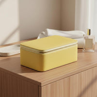 Travel Jewelry Case Compartmented Jewelry Organizer Box Secure Closure for Trip