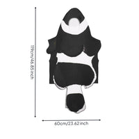 Stripe-Tailed Critter Costume Halloween Cartoon Stripe-Tailed Critter Suit Family Matching 1 Piece for Kids, Parents, Cosplay