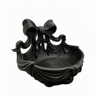 Shell Jewelry Tray Layered Ridges Bow Jewelry Tray Smooth Curves