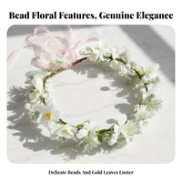 Children Princess Crystal Flower Headband, Floral Girl Performance Hairpiece, Sweet Elegant Design, Multiple Styles