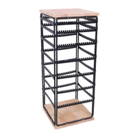 Rotating Display Rack Glasses Display Stand 7 Tier Rotating Rack Easy to Assemble Space Saving