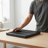 Stone Sample Holder Continuous Bonding Stone Sample Display Tray Building Material Display Stand Sturdy Duty for Architects
