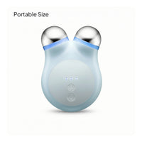 V-Shaped Massager with Roller Heads Compact V-Shaped Face Massager Ergonomic