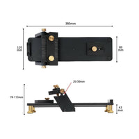 Whetstone Holder Sharpening Jig Aluminum Alloy Body for Woodworkers
