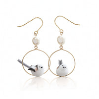 Hoop Earrings with Charm Trendy Jewelry Eye-Catching for Gift, Daily Wear, Teens
