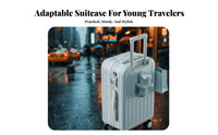 2 Pieces 20 Inch Carry-on Suitcase Large Capacity 20 Inch Suitcase