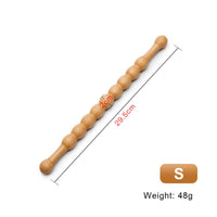 Wood Massage Easy to Clean Wooden Massage Roller Deep Tissue Body Contouring Roller for Salon