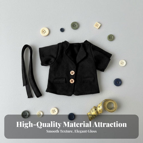 10cm Doll Trench Coat Fashionable Design BJD Doll clothes Fashion Miniature Sport Coat Jacket