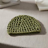 Hollow out Knit Cap Lightweight Hollow out Skull Cap Foldable & Portable for Men
