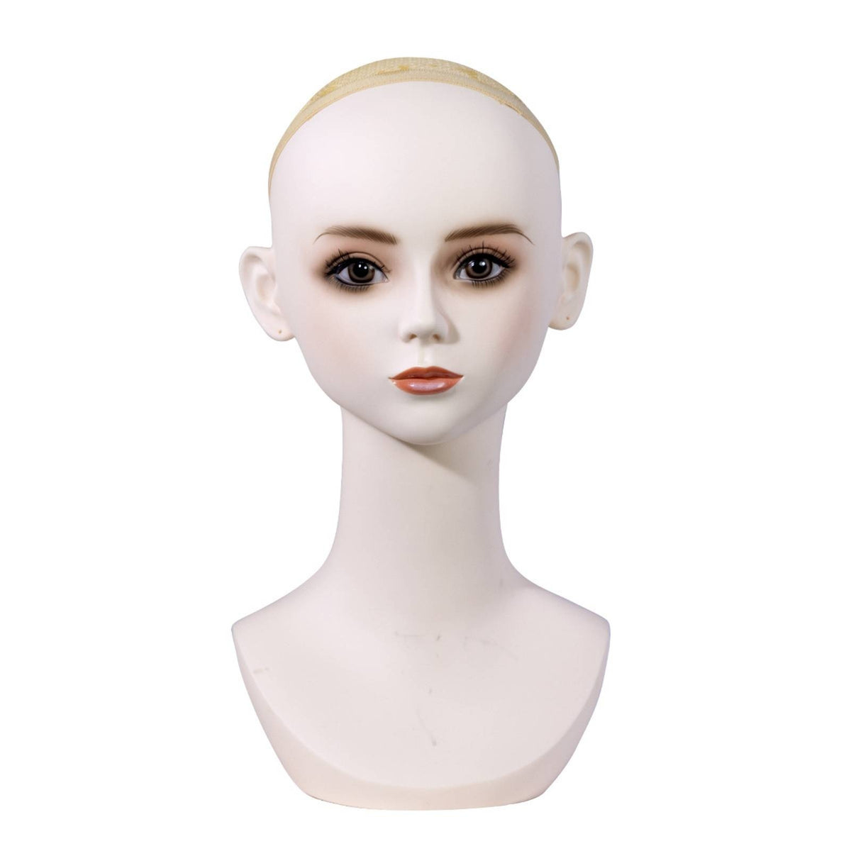 Mannequin Head with Hair Smooth for Boutiques