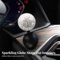 Rhinestone Ignition Button Cover Sparkling Jeweled Ignition Flipper Cover